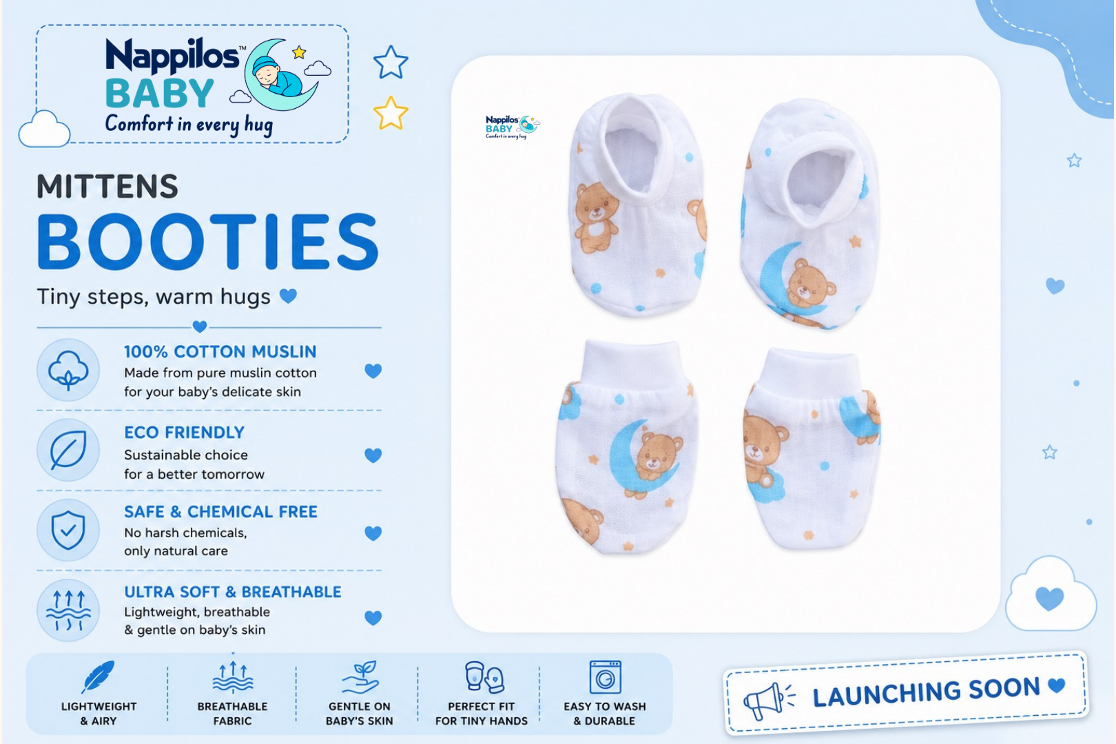Mittens Booties